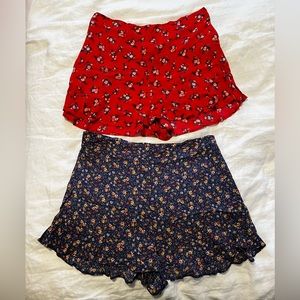 2 for 1 AE Floral Shorts✨